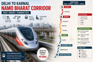 Delhi Karnal Namo Bharat Route REVEALED: 136 KM&hellip;