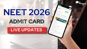 NEET UG 2026 Admit Card – Release Date…