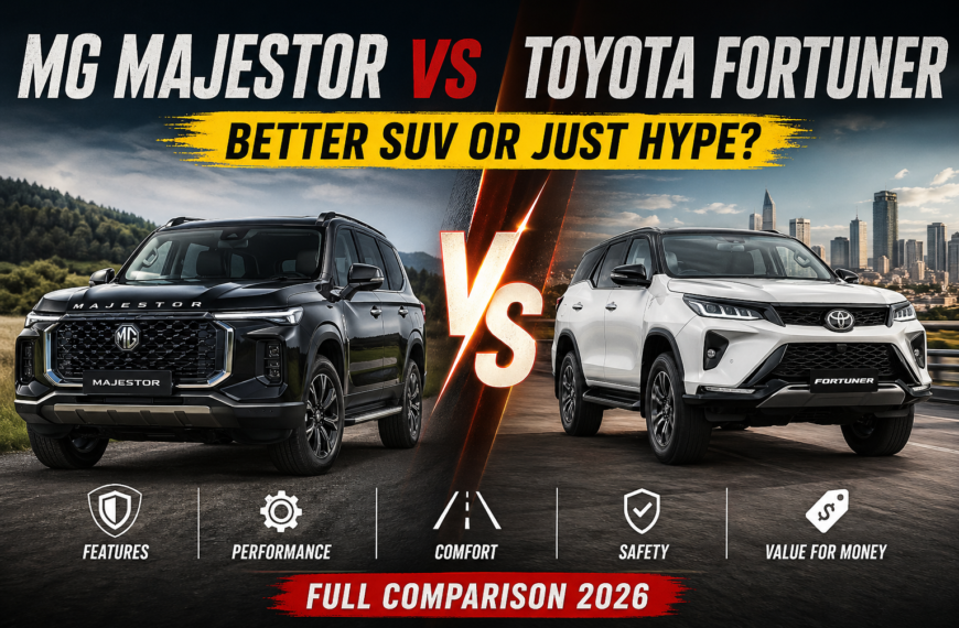 “MG Majestor vs Toyota Fortuner 2026 – The Ultimate SUV Battle You Can’t Ignore!”