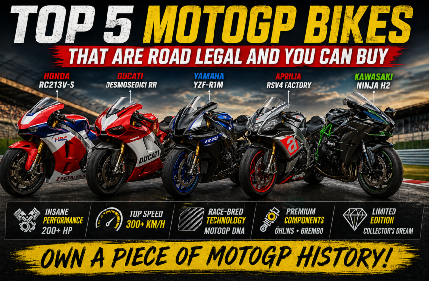 Top 5 Insane MotoGP-Inspired Bikes&hellip;