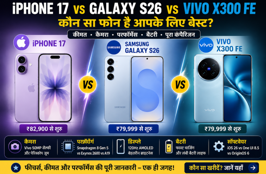 iPhone 17 vs Galaxy S26:…