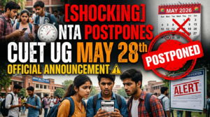 Shocking CUET UG 2026 Update: NTA Postpones May&hellip;