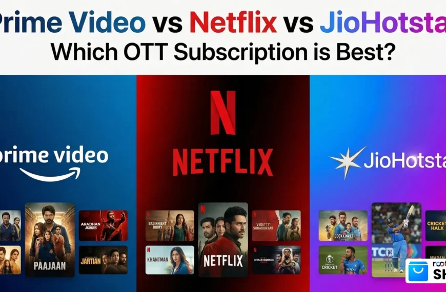 Best OTT Subscription,Netflix Vs JioHotstar,2026 Numbers