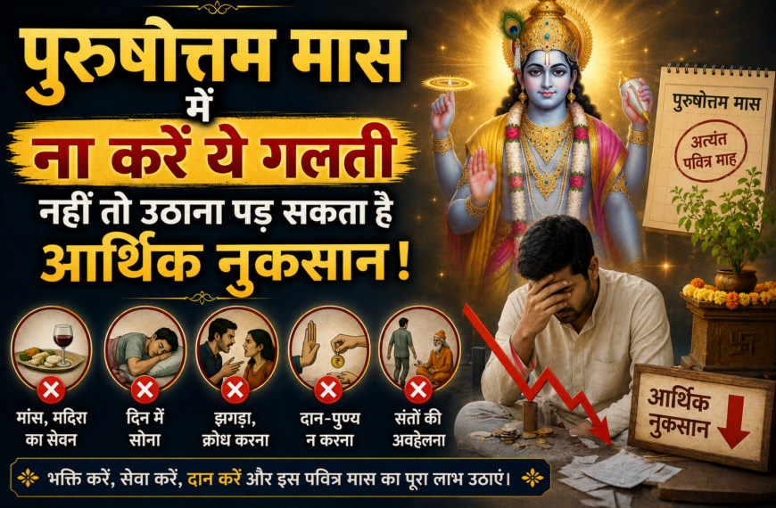 पुरुषोत्तम मास कैसे संतों की सेवा आपके सभी कष्टों को दूर करती है