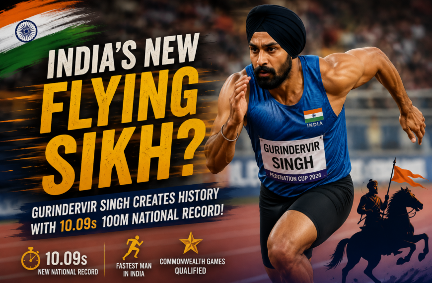 “India’s New Flying Sikh?” Gurindervir Singh’s Explosive Sprint Creates Historic Shockwaves