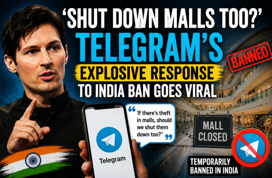 Outrageous Twist? Telegram’s Viral ‘Shut Down Malls Too’ Jibe at India’s Temporary Ban Sparks Massive Debate