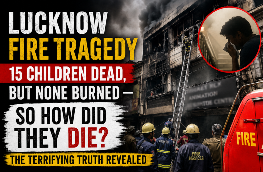 Shocking Lucknow Fire Tragedy: 15 Young…
