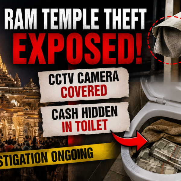 Shocking Ram Temple Theft Exposed: CCTV Covered, Cash…
