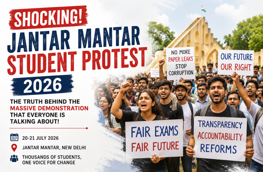 Shocking Jantar Mantar Student Protest 2026: The Truth Behind the Massive Demonstration That Everyone Is Talking About