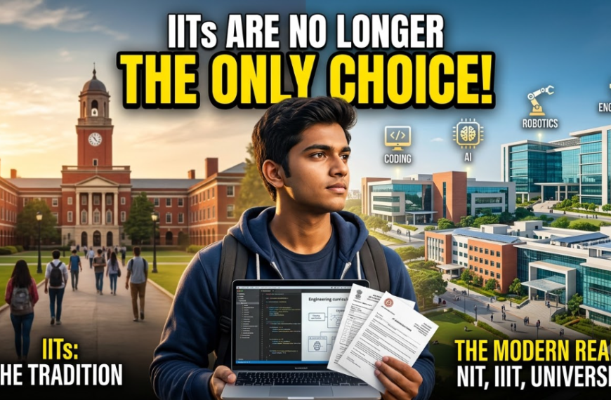 Bold Engineering Shift: IITs Are No Longer the Only Choice