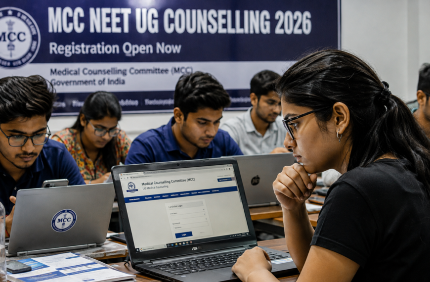 Positive Breakthrough: NEET UG Counselling Begins…