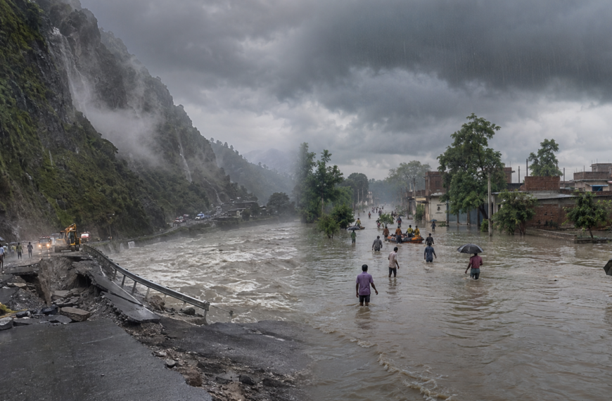 Severe Rainfall & Flood From Himachal to UP: Big Alert