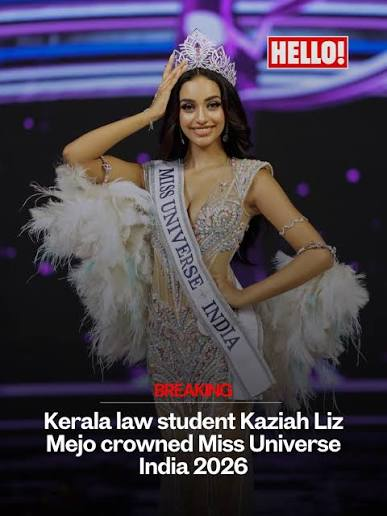 Kerala’s 19-Year-Old Law Student Wins Miss Universe India…